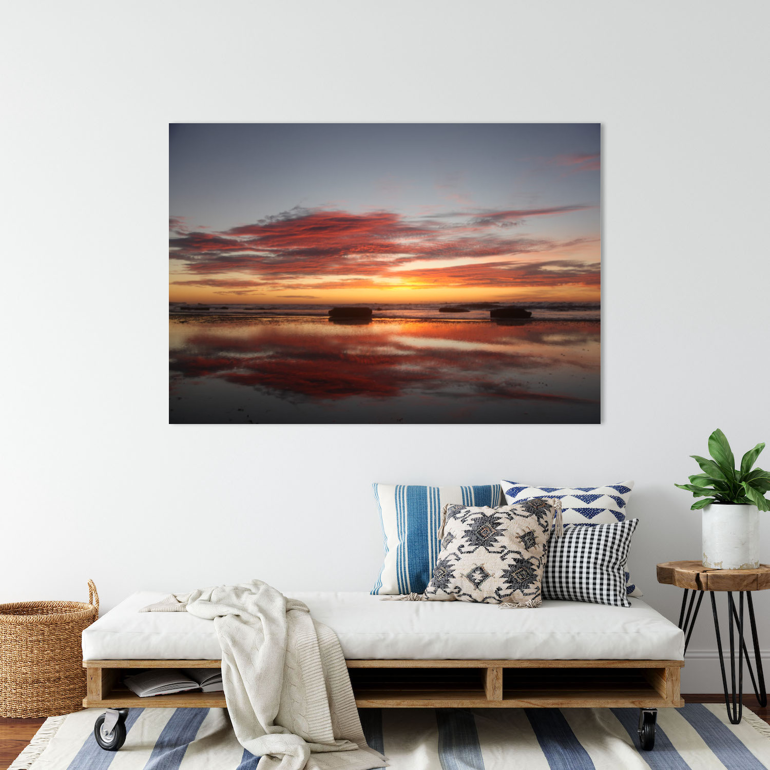 Sunrise for July 4, 2015 in Northern Beaches by Neil White. View and purchase prints of this sunrise on Sunrise Daily, at https://sunrisedaily.co.